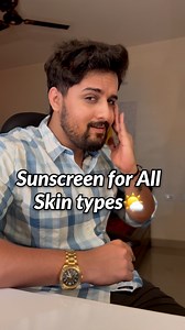 310K views · 8.9K reactions | Sunscreen for all skin types Disclaimer: This products are available over the counter & I use them personally, so Kindly do patch test before trying them. otherwise contact your Dermatologist / doctor to understand your condition in a better way. #explorepage #explore #drniranjansamani #skincare #reelitfeelit #reels #fyp | Dr Niranjan Samani | Facebook