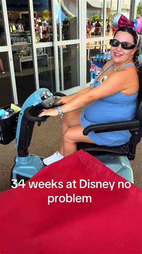 34 Weeks Pregnant at EPCOT: Navigating Disney with an ECV