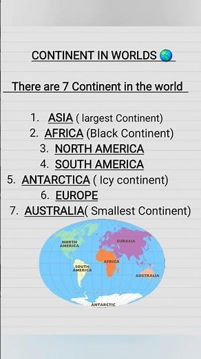🌍 "7 Continents of the World Explained in Simple Way | Easy Geography for Everyone".