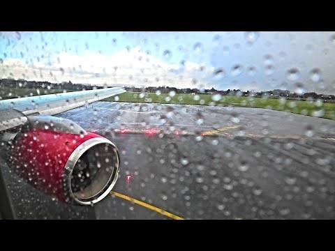 BOEING 757 ROAR! Jet2 Take Off @ Manchester Airport (34 Year Old Plane!)