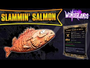 Slammin' Salmon Legendary Weapon Guide | Stinky Fish Slaps (Tiny Tina's Wonderlands)