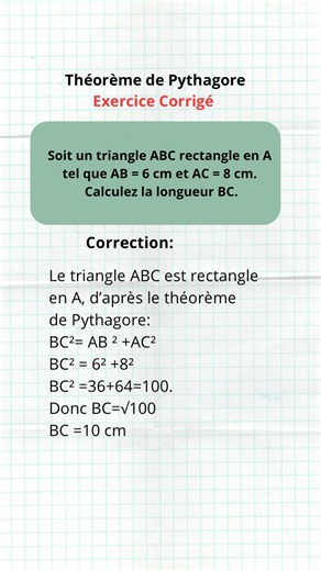 Brevet Review: Pythagorean Theorem #math #revision #brevet #pythagoras