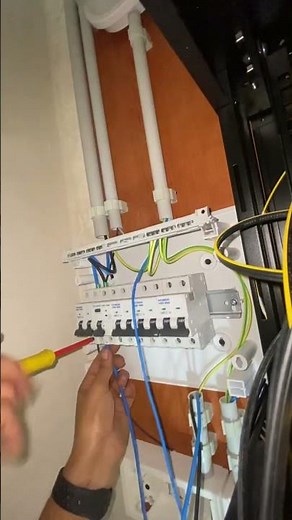 🔌 Discover how to install an electrical panel step by step ⚡️💡 #DIYElectricity #EnergySaving