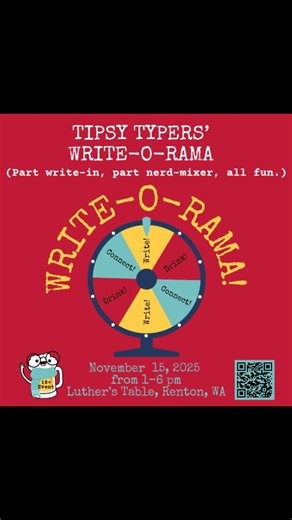 #tipsytypers #rentonwriters #seattlewriters #renton #writeorama #writing #writersofinstagram #rentonarts #downtownrenton | Tipsy Typers