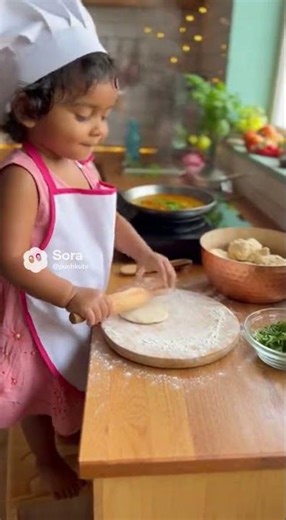 Little Cute Baby Cooking 🧑‍🍳 | Adorable Baby Chef Fun Video