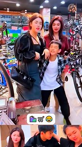 Shopping time 🛍️🛒😂 #shopping #funny #siblings | Baby & Parents Fun