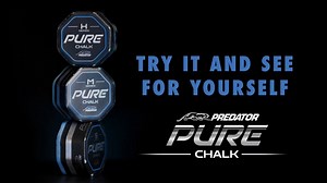 Small tool. Big impact. Predator Pure Chalk ready for every shot. 💥 #CueControl #PredatorGear | Predator Cues
