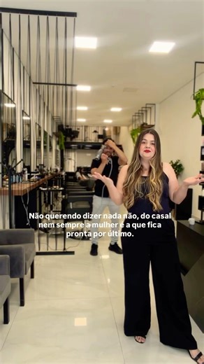 O marido ou a mulher demorem mais pra se arrumar aí?