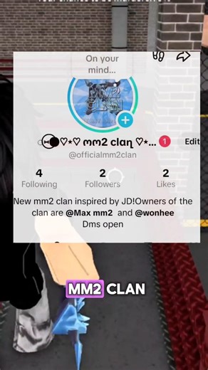 new mm2 clan!!😋😋
