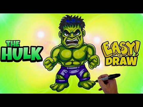 How to Draw Hulk | Fun & Easy Art Lesson for Beginner Artists & Kids