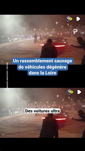 Un rassemblement illégal de véhicules dégénère dans la Loire