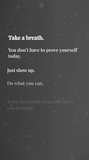 Tuesday Morning Motivation | You Don’t Have to Prove Yourself Today