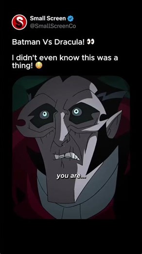 Batman vs Dracula?! 👀🦇