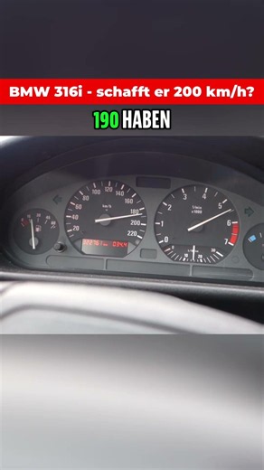 Vollgas mit Schrottkarre! #autobahn #bmw #e36