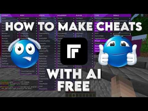 How To Make Minecraft Cheats With AI 100% Free ( Easiest Way )