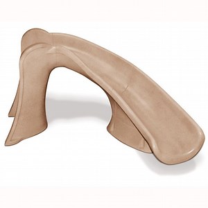 SR Smith Cyclone Swimming Pool Slide, Taupe