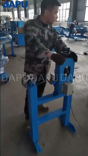 Watch the Precision of This Baling Wire Coiler #satisfying #machinery