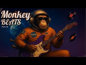 GROOVE IN SPACE – Funk, Hip-Hop & Groovy Guitar - (MONKEY BEATS part.18)