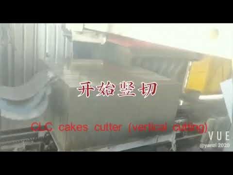 Complete production process for CLC (Foamed concrete) blocks factory