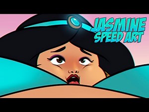 JASMINE'S BODY INFLATION | SPEED ART