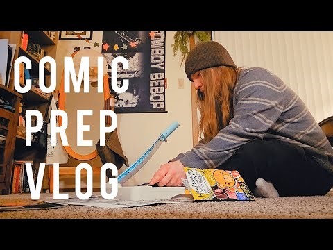 Printing Comics Vlog 💫 Prep With Me
