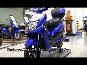 500 Watt Electric Whizzer Scooter With Pedals Moped