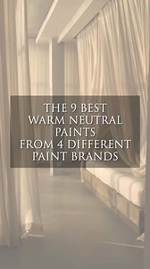 Here are the 9 best warm neutral paints from 4 different paint brands. #paintcolors #paintideas #interiordesignideas #luxuryfurniture #customfurnituredesign #interiordesigntrends #paintingtechniques #luxuryinteriors | Kreiss