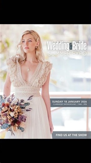 Wedding and bride expo YOUR DREAM Wedding awaits! #waweddings #perthlife #bridetobe