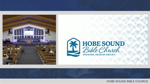 Sunday Morning Worship Service - Nov. 2, 2025 Speaker: Matt Ellison Title: A Cloud of Witnesses Scripture: Hebrews 11-12 | Hobe Sound Bible Church