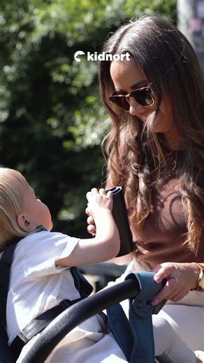 Kidnort Καρότσι Βόλτας Fjallrav Black.Πολύ απλό και γρήγορο κλείσιμο του καροτσιού