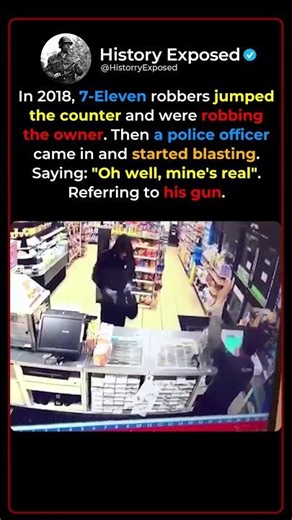When an Armed Robber Found Out the Hard Way 😳🔫