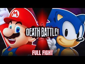 Death Battle: Mario VS Sonic (Nintendo VS Sega) | 2011 Full Fight