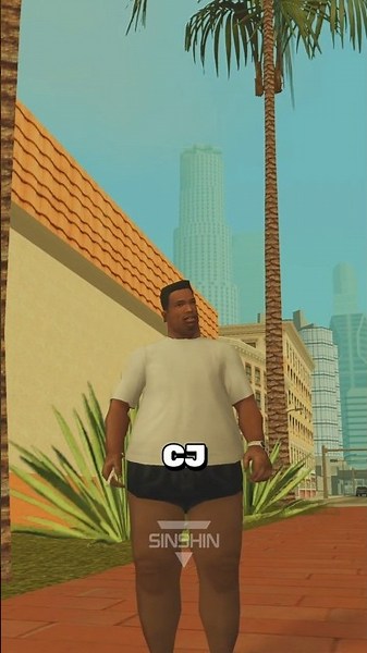 The Secret to CJ Getting Fat in GTA San Andreas That Most Players Missed! 🍔😂#shorts #trending #viral