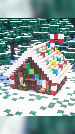 Winter Wonderland Minecraft House Building Tutorial