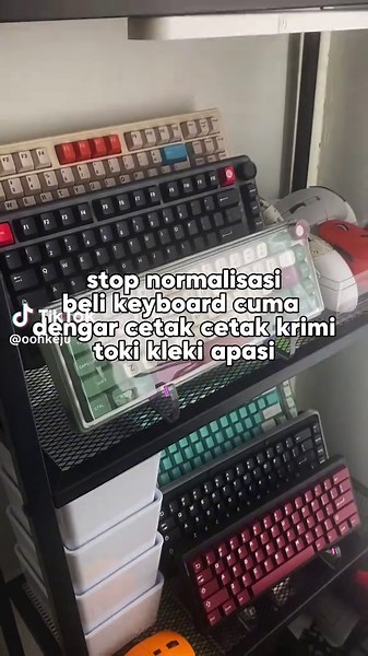 Sounds of a Creamy Mechanical Keyboard