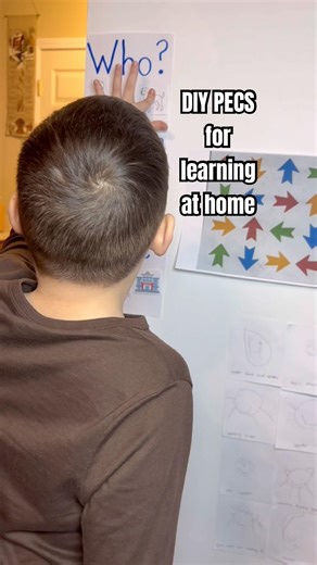 Learning the 5 w’s using the Picture Exchange Communication System #homeschooling #diy