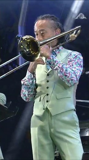 #ハナレグミ with #東京スカパラダイスオーケストラ 「オアシス」performance #フジロック #fujirock
