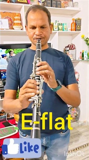 E-flat Majar scale #B-flat clarinet