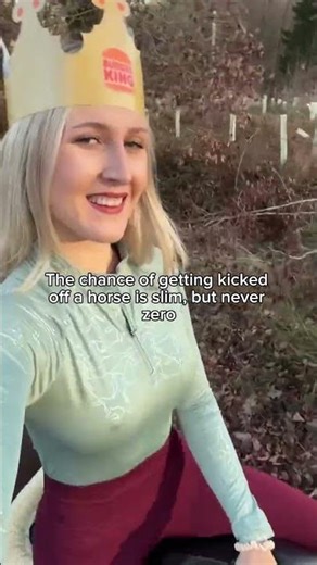 Burger King horse challenge gone wrong #challenge #shorts