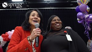 2.9K views · 42 reactions | In case you missed it! Check out this awesome video recap capturing all the excitement when we surprised our 2023-2024 Principals of the Year. Congratulations again to Cecily Parker, Principal of Jenkins Elementary School, and Cecelia Brumsey, Principal of Roberson Middle School for being named Spring ISD's Elementary and Secondary Principals of the Year. Like what you see? Drop a ❤️ comment below! | Spring ISD | Facebook