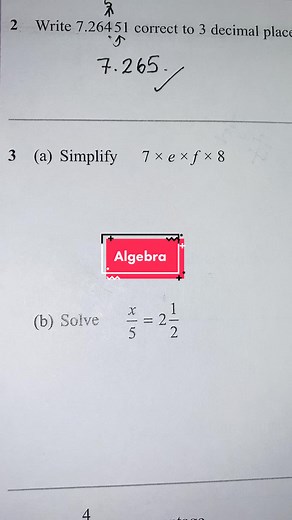 Algebra Simplification and Equation Solving | Math Study Tips