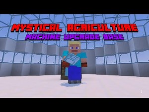 Mystical Agriculture - How to craft Machine Upgrade Base