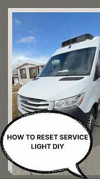 How to Reset Service A, B, & C Lights on Sprinter Van