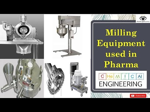 Milling equipment used in pharma ( Pin mill, Multimill, wetmill, jetmill) @its about pharma