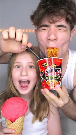 Left OR Right Spicy Challenge With My Little Sister! 🥵