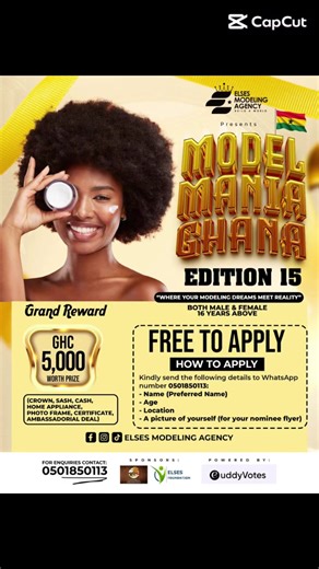 Meet the Contestants of Model Mania Ghana Edition 15