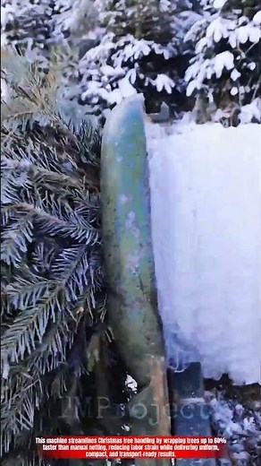 Innovative Christmas Tree Net Wrapping Machine : Best Fast Secure Packing