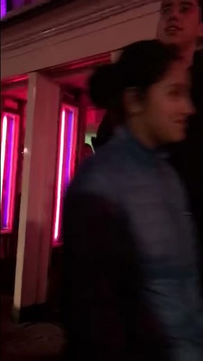 Amsterdam Red Light secrets District at night 2019