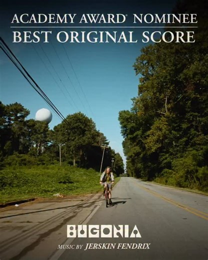 A grand achievement. Congratulations to BUGONIA composer Jerskin Fendrix on earning an Academy Award nomination for BEST MUSIC (ORIGINAL SCORE)! 🐝 Alongside today’s score nomination, the Yorgos Lanthimos directed film also earned Best Picture, Best Actress and Best Screenplay nominations. #oscars #academyawards | Sony Music Soundtracks