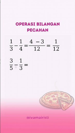 Number Operations: Subtracting Common Fractions #math